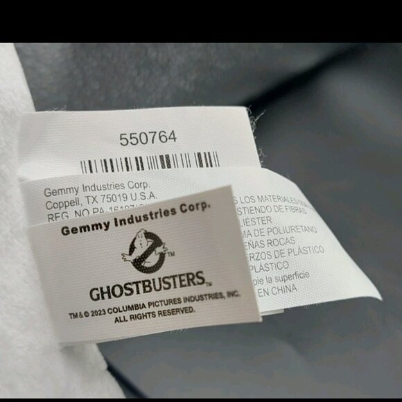 HTF Halloween Ghostbusters Stay Puff Marshmallow Man Plush w/Pumpkin 19" Gemmy - Picture 8 of 8